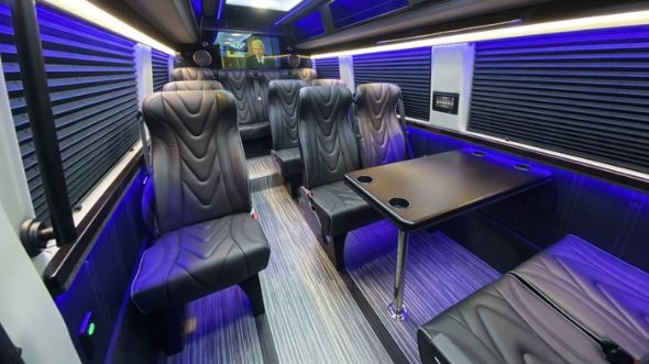18 passenger sprinter van interior irvine