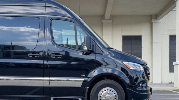 irvine 12 passenger sprinter van