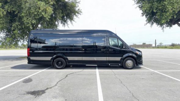 irvine private event sprinter van rental
