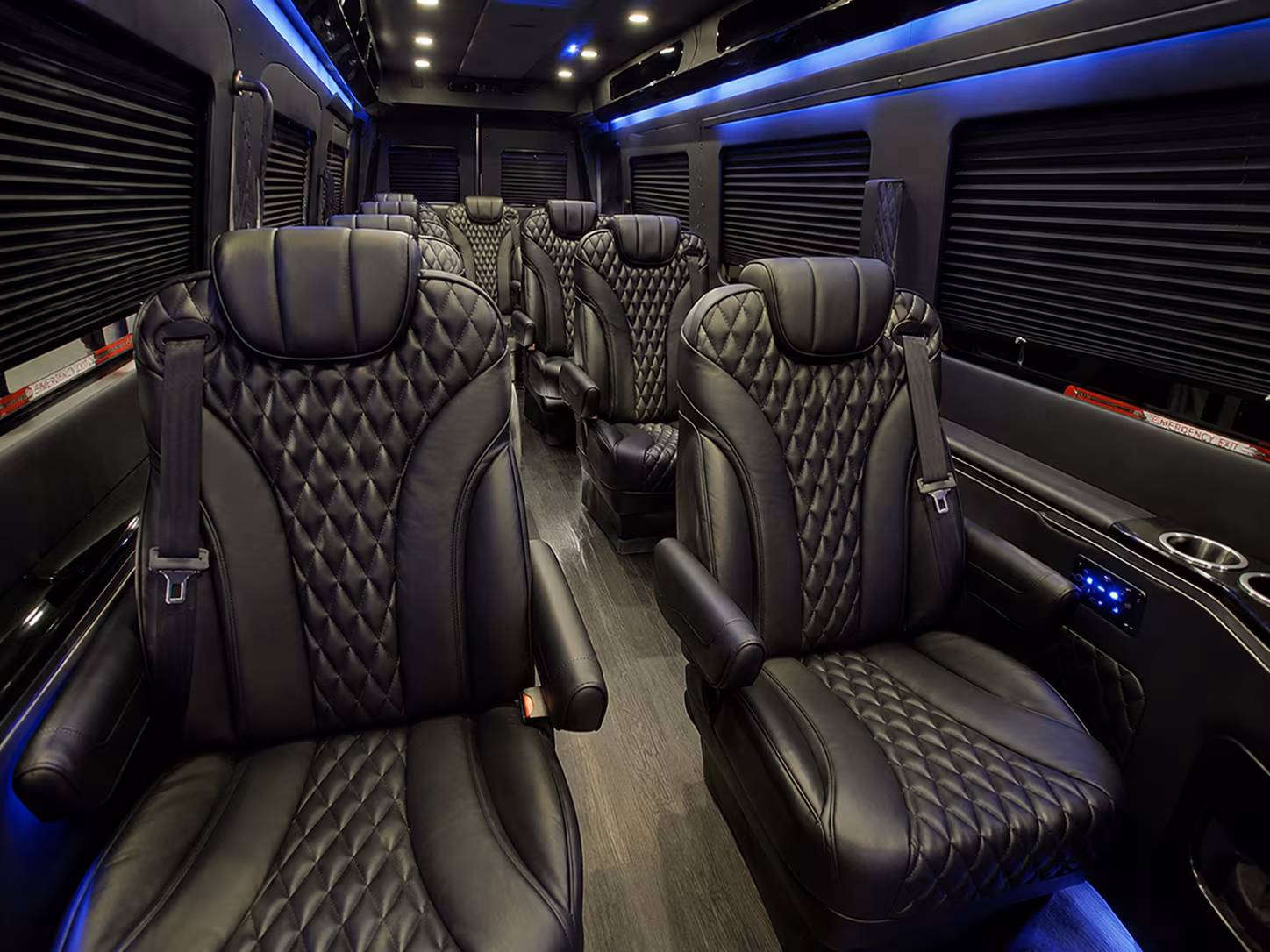 15 passenger sprinter van inside