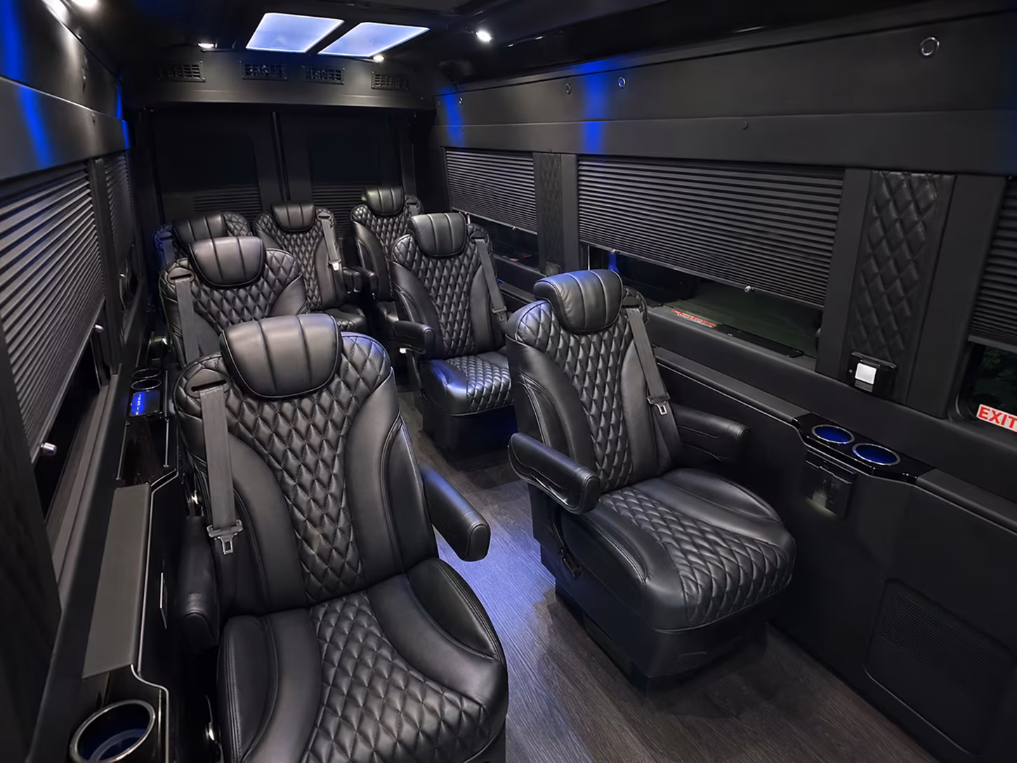 20 passenger sprinter van interior