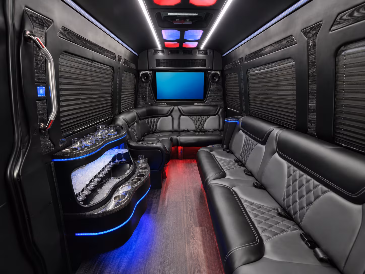 daily employee shuttle sprinter vans for recurring commuter routes in irvine