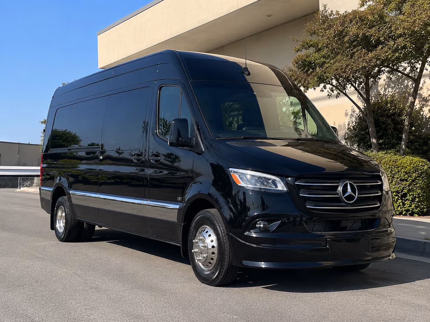 irvine 18 passenger sprinter van