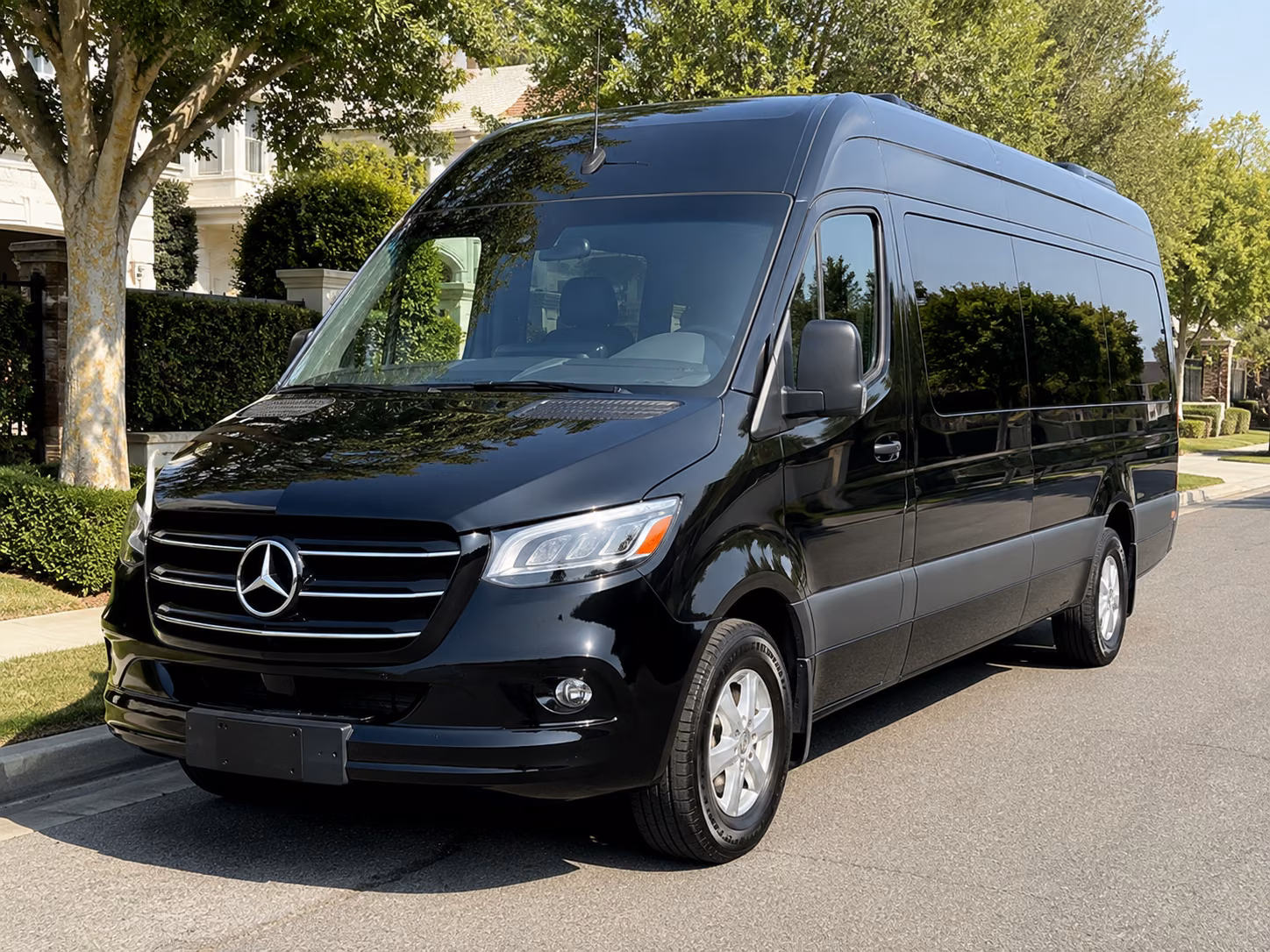 irvine corporate sprinter van service