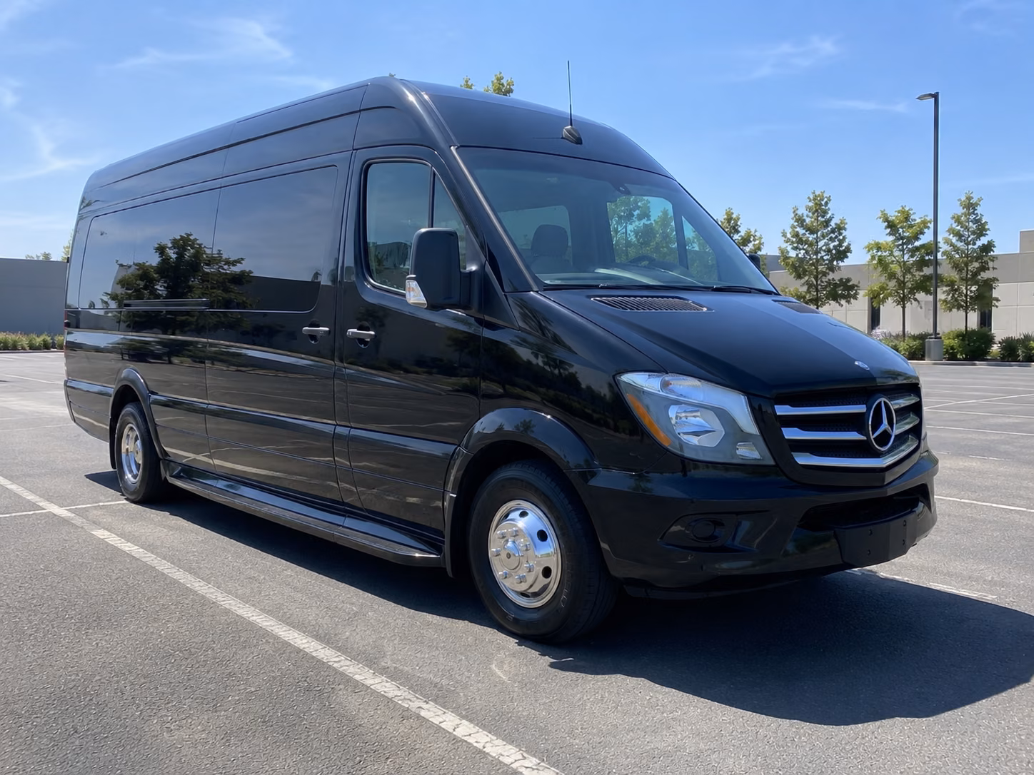 irvine employee shuttle van service