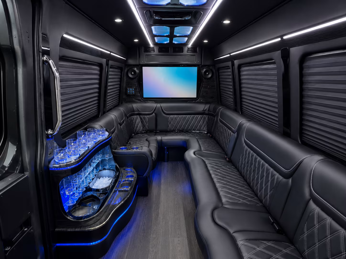 irvine sprinter limousine interior
