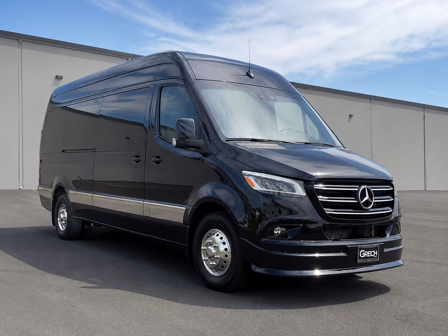 irvine sprinter van booking step 1