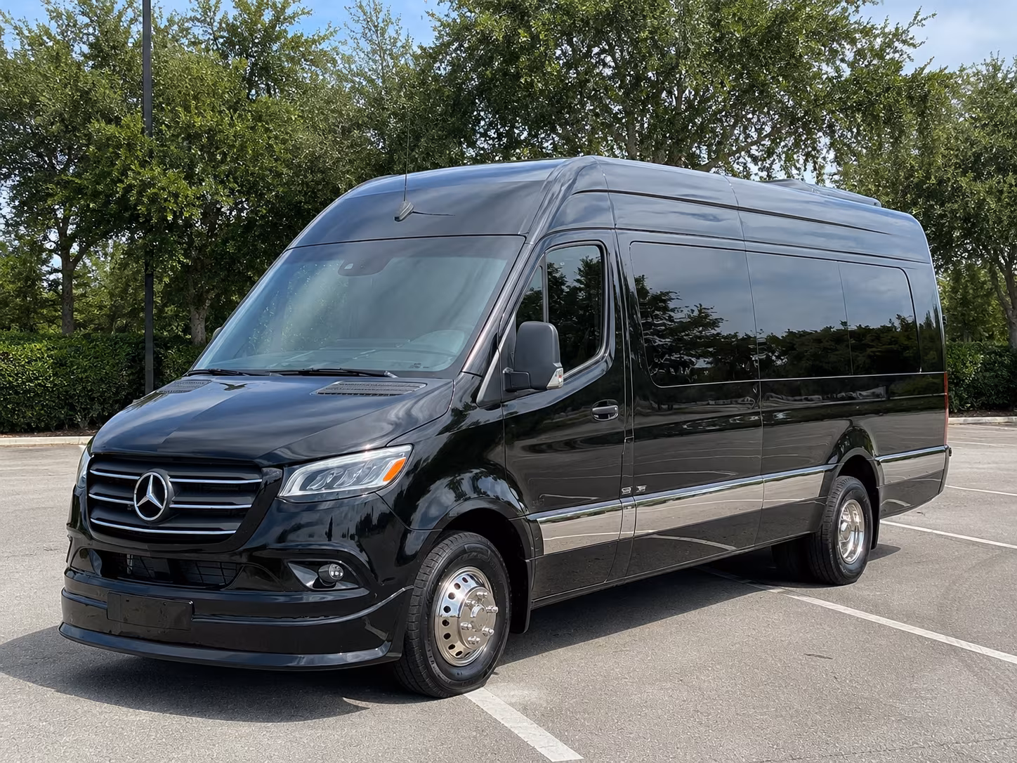 irvine sprinter van booking step 2