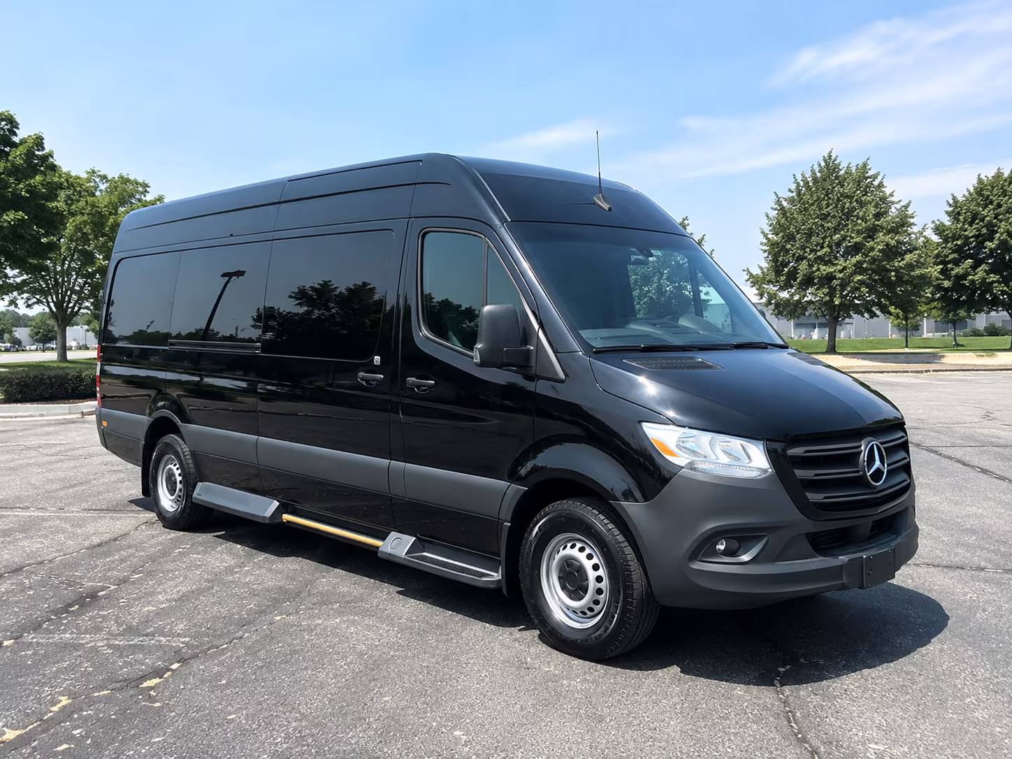 irvine sprinter van booking step 3