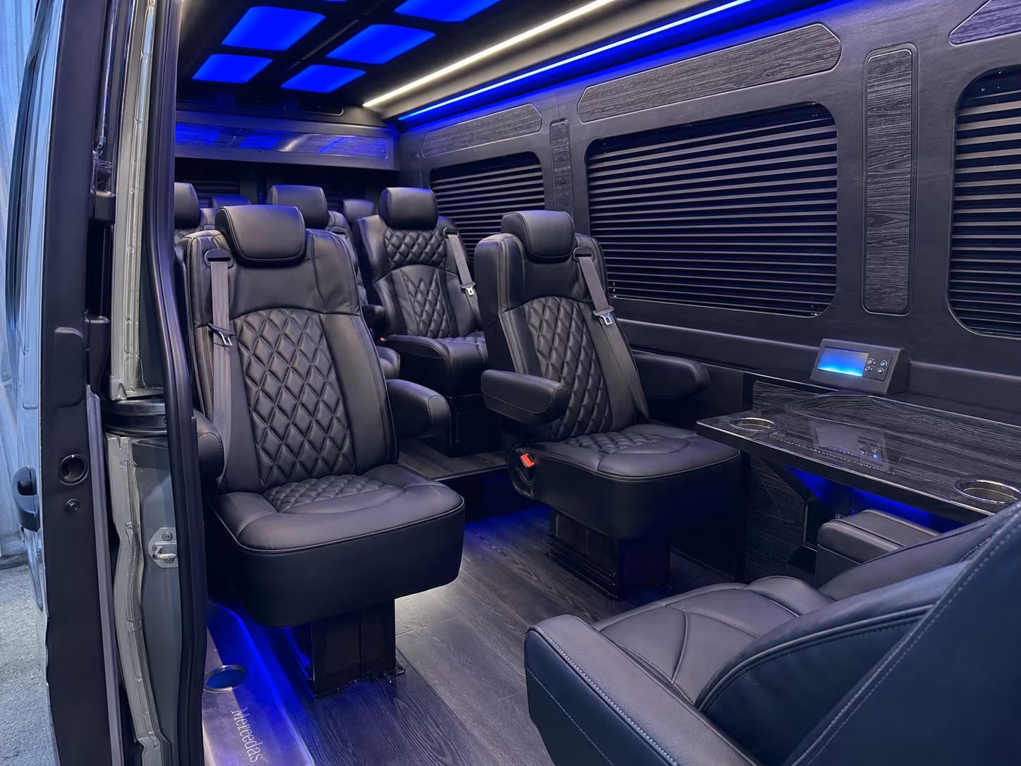 sprinter van transportation for groups and events across irvine